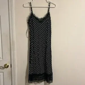 black side tie dress Black A-Line Side Tie Mini Dress – Something Different Shopping main image 0